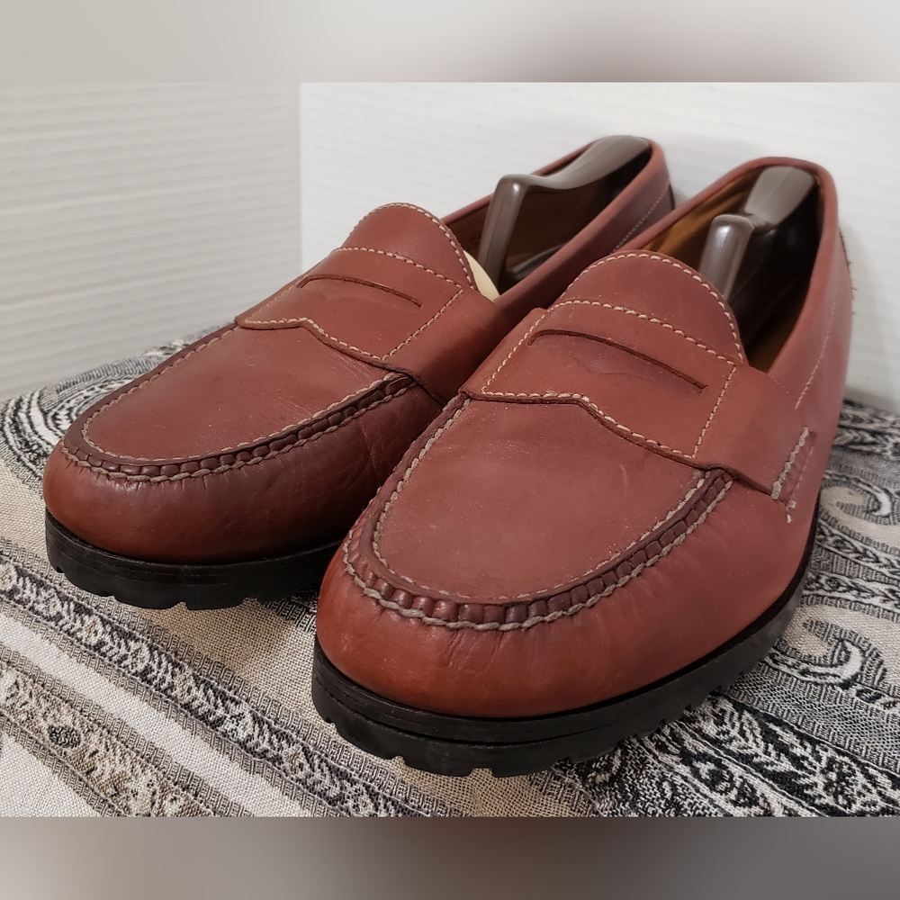 Cole Haan Men’s Classic Penny Loafers | Size 10.5 | Brown - Picture 13 of 13